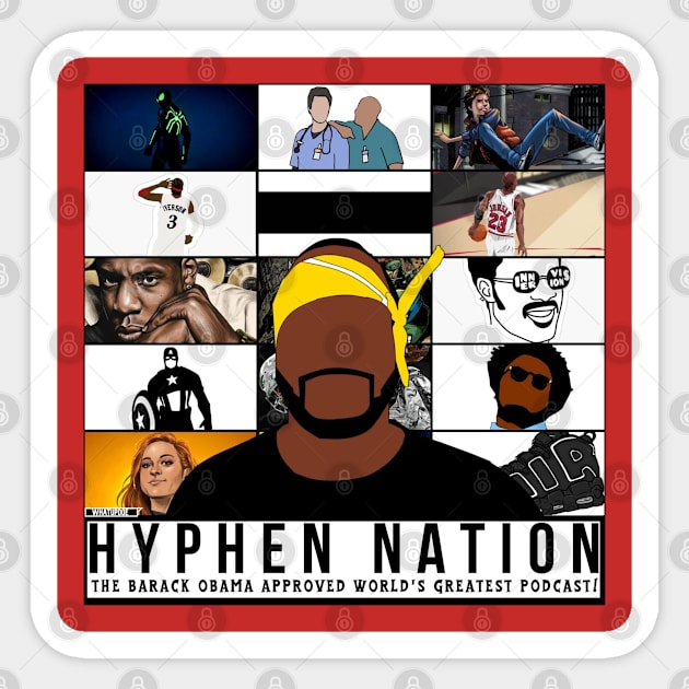 Hyphen Nation Album Cover Sticker by Hyphen Universe